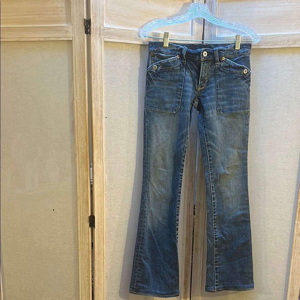 Club Monaco Denim Flare Jeans